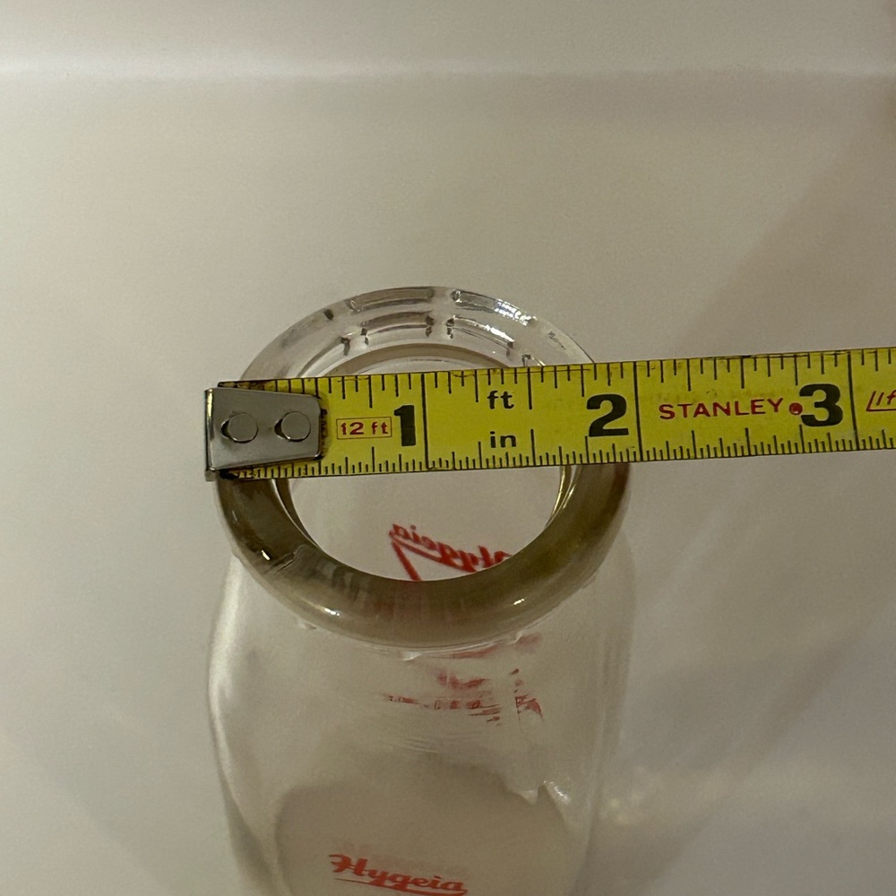 Vintage Hygeia Dairy One Pint Glass Milk Bottle **Collectible - Picture 8 of 9